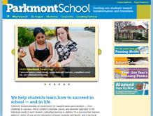 Tablet Screenshot of parkmont.org